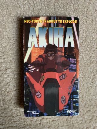 Akira (vhs,  1991) Rare Oop Anime In English