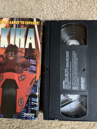Akira (VHS,  1991) Rare OOP Anime In English 3