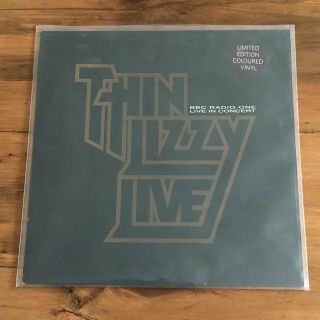 Thin Lizzy,  Bbc Radio One Live In Concert.  Double Vinyl Lp,  Green Vinyl.  Rare.