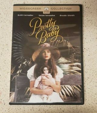 Pretty Baby Dvd 2003 Rare Oop Brooke Shields Susan Sarandon 1978.  Region 1 Us