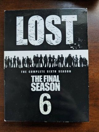 Lost The Final Season Sixth 6 Six Dvd Out Of Print Rare Masterpiece Box Set Oop