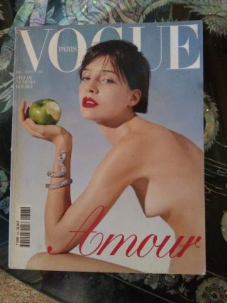 Vintage Vogue Paris December 1999 January 2000