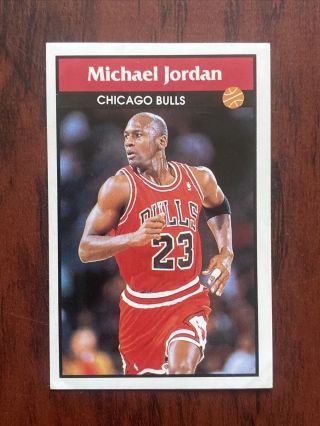 Rare 1992 - 93 Michael Jordan Panini Italian 128 Sticker