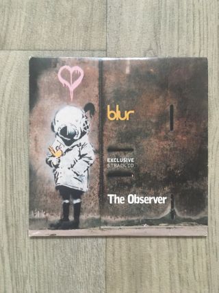 Banksy Blur Promo The Observer 2003 Lazarides With Rare Insert - Think Tank Gdp