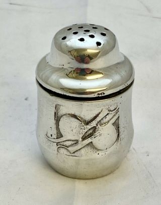 Very Rare Liberty & Co Tudric Pewter Pepper Pot By Archibald Knox 0546