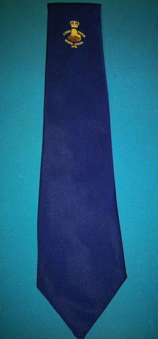 Lions South Africa Tour 1974 Rugby Union Tie (rare)