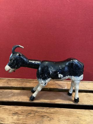 Rare Schoenhut 1910’s Goat,  Hand Painted Eyes,  All Farm Animal