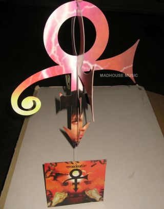 Prince Display 3 - D Symbol Emancipation Usa Official Promo Only Rare Mobile