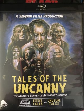 Tales Of The Uncanny Blu - Ray 2 Disc Bonus Films,  Master Of Horror Rare Severin