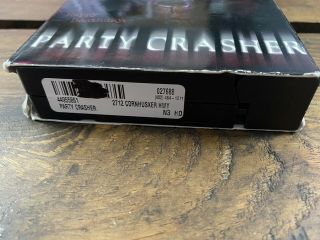 PARTY CRASHER VHS FIRST RITES Revenge Sov Horror Slasher Cult Rare Htf Oop Death 2