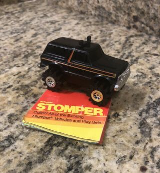 Schaper Stomper Ford Bronco 4x4 Runs With Lights,  Battery Cover & Rare Brochure
