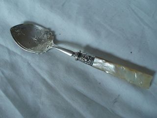 Jam Spoon M Of P Edwardian Sterling Silver Sheffield 1909