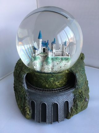 Harry Potter Journey To Hogwarts - Musical Snow globe - Limited & Rare - No Box 2