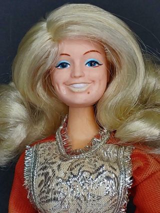 Vintage 1978 Eegee Eg Dolly Parton Doll Outfit Hair Unbrushed