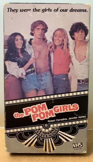Pom Pom Girls Vhs Sex Comedy Rare Vci Malibu Beach Cheering Section