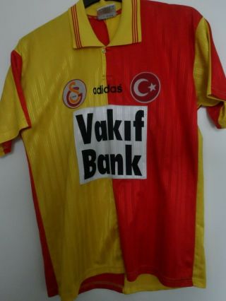 Galatasaray Vintage Rare Football Shirt Jersey Trikot 10 Haji L