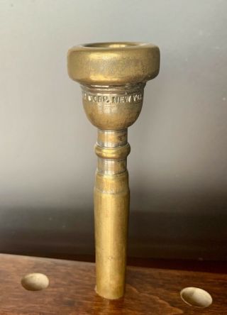 Rare Very Early Vincent Bach Corp.  York 10 1/2 C Trumpet Mouthpiece