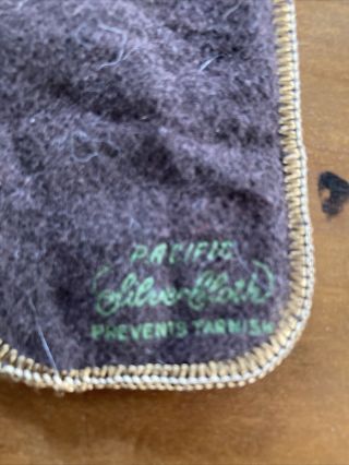 Tiffany & Co Anti Tarnish Cloth Presentation Storage Bag Pouch 6 X 2” 3