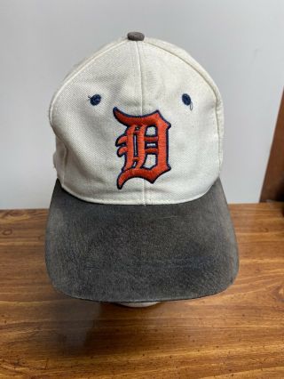 Vintage Universal Hat Detroit Tigers Authentic Mlb Vintage Rare Suede Brim