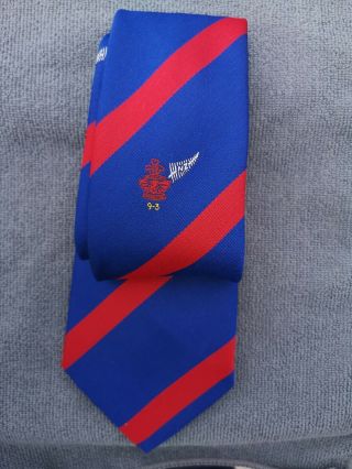 Llanelli Rfc 9 – 3 Zealand 1972 Rugby Union Tie (rare) Most Famous Result