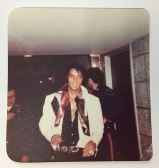 Elvis Presley Vintage Photo Ultra Rare Las Vegas 1969