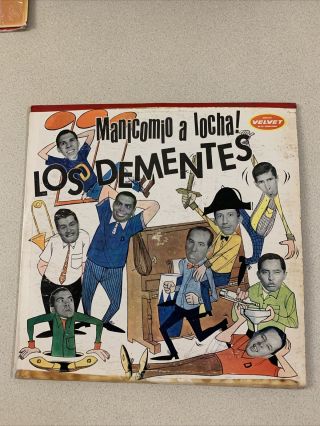 Los Dementes Manicomio A Locha Rare Guaguanco Salsa Latin Ray Perez