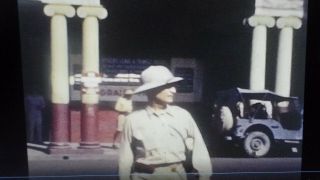 Rare Vintage 8mm Home Movie Film British India Travel Trip Tour Views Autos M45