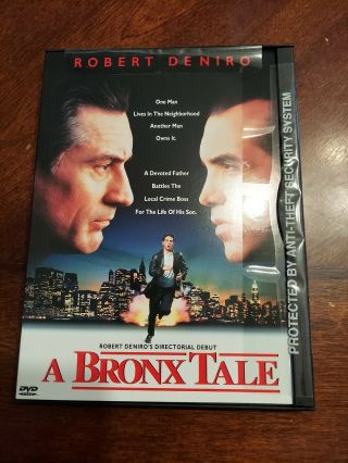 A Bronx Tale Rare Dvd Robert Deniro Chazz Palminteri Joe Pesci 1993