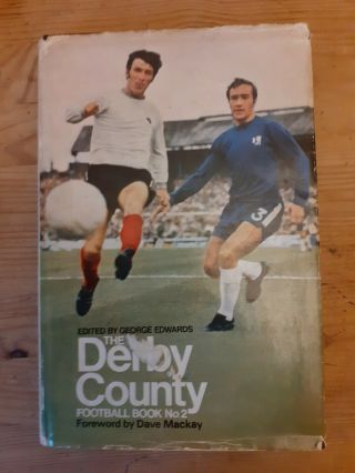 Rare Derby County Football Book 1971,  18 Autographs Signed Brian Clough Etc