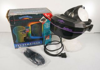 Vintage Victormaxx Stuntmaster Virtual Reality Headset Sega Genesis Parts