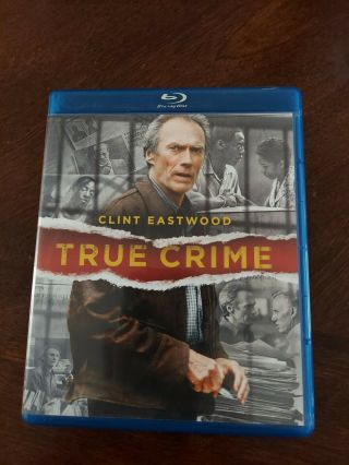 True Crime Rare Blu Ray Thriller Clint Eastwood Denis Leary James Woods 1999