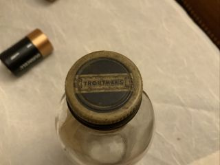 Vintage TROUTMAN ' S COUGH SYRUP 8 Oz Bottle G.  e.  Laboratories,  Inc Shamokin PA 2
