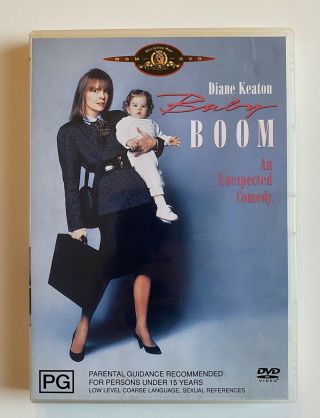 Baby Boom (dvd) Region 4 Diane Keaton 1988 Comedy Rare Oop