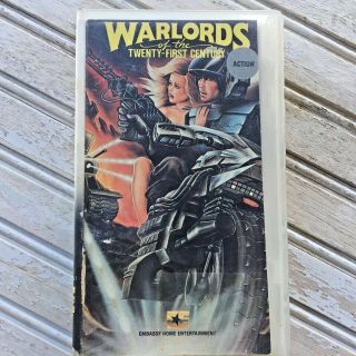 Rare Vintage Vhs Warlords Of The Twenty First Century,  21st (1982) -