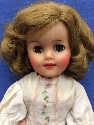 Vintage (1950’s) Ideal Shirley Temple Doll,  12 Inch