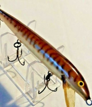 Old Lure Vintage Rapala Floater 13 Husky In Gold/brown Color For Bass/walleye.