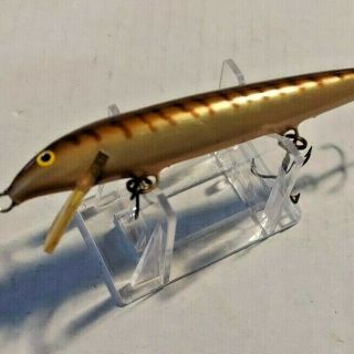 OLD LURE VINTAGE RAPALA FLOATER 13 HUSKY IN GOLD/BROWN COLOR FOR BASS/WALLEYE. 3