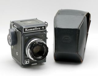 Very Rare Kowa Kowaflex - S 4x4cm Slr Camera / Repair & Case C1960 1 5/8