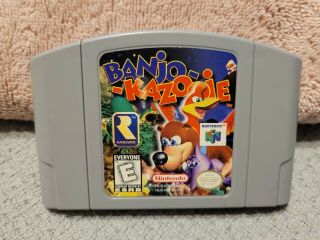Banjo Kazooie - Nintendo 64 - Authentic &