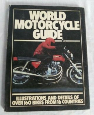 World Motorcycle Guide Vintage Book Laverda Ducati Mv Agusta Honda Triumph