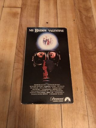 My Bloody Valentine Vhs (1981,  Paramount) Gatefold Release Rare