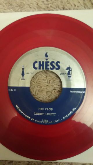 Larry Ligett Record - The Flop Ultra Rare Red Vinyl
