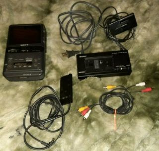 Rare Vintage Mega Bass Sony Gv - 500 8mm Video Walkman Hifi Hi8 Player Recorder
