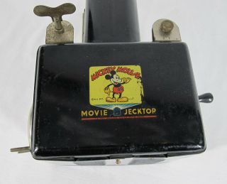 Antique Rare 1933 Mickey Mouse Movie Jecktor (projector) Pat 1929815 Yqz