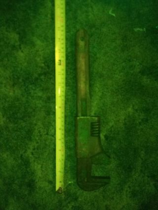 Vintage Antique 14 " Pipe Monkey Wrench
