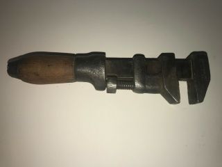 Antique Adjustable Monkey Wrench Bridge Tool Co.  6 - 1/2 " Long