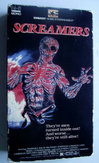 Screamers Vhs 1980 
