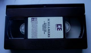 SCREAMERS VHS 1980 ' s Embassy Horror Barbara Bach,  Mel Ferrer Rare 3