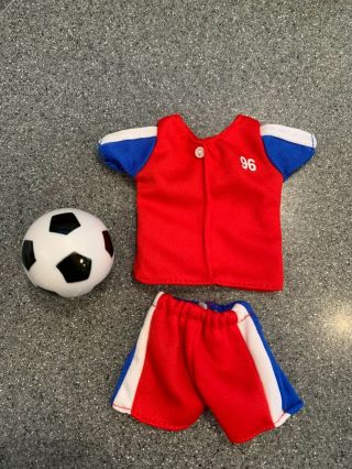Rare Vintage Ken Soccer Fun Outfit.  Cool Looks Fashion