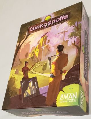 Ginkgopolis 2012 By Z - Man Games - Out - Of - Print And Rare - Complete